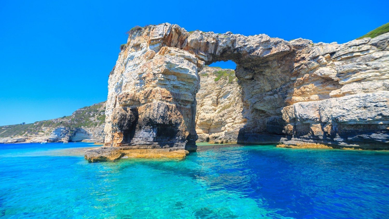 Antipaxos and Paxos Blue Caves Boat Cruise