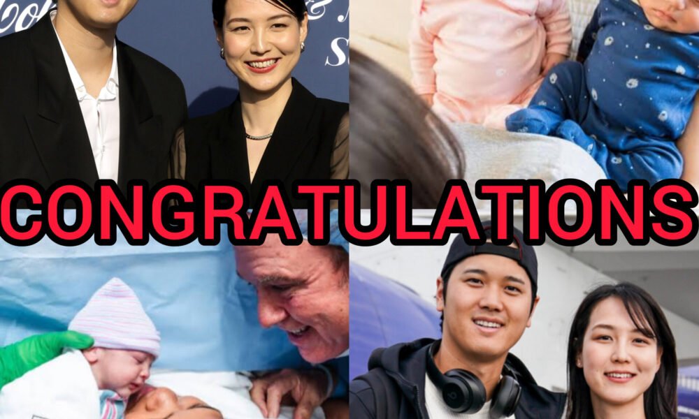 SHOHEI OHTANI AND WIFE MAMIKO TANAKA JOYFULLY WELCOME TWINS INTO THEIR